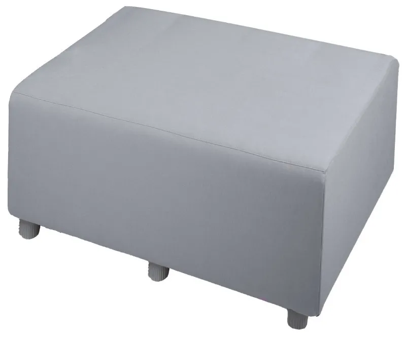 Relax! Möbelserie - 2-Sitzer Hocker mit Kunstlederbezug schwer entflammbar