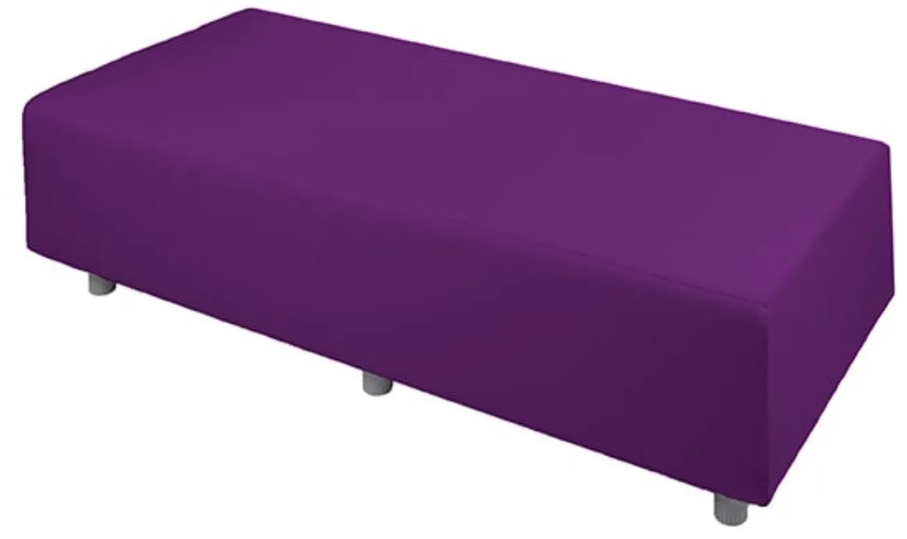 Relax! Möbelserie - 3-Sitzer Hocker mit Stoffbezug