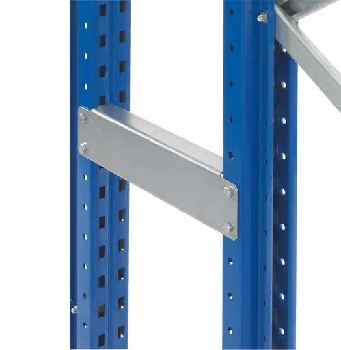 Distanzstück für Schulte Paletten-Doppelregale | HxBxT 8,5x35x3cm | Distanzabstand 30cm | Verzinkt