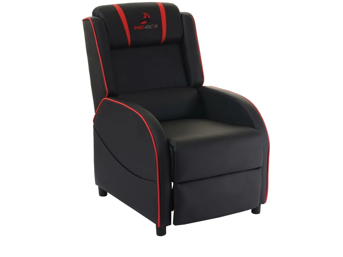 Fernsehsessel MCW-D68, Schwarz/rot