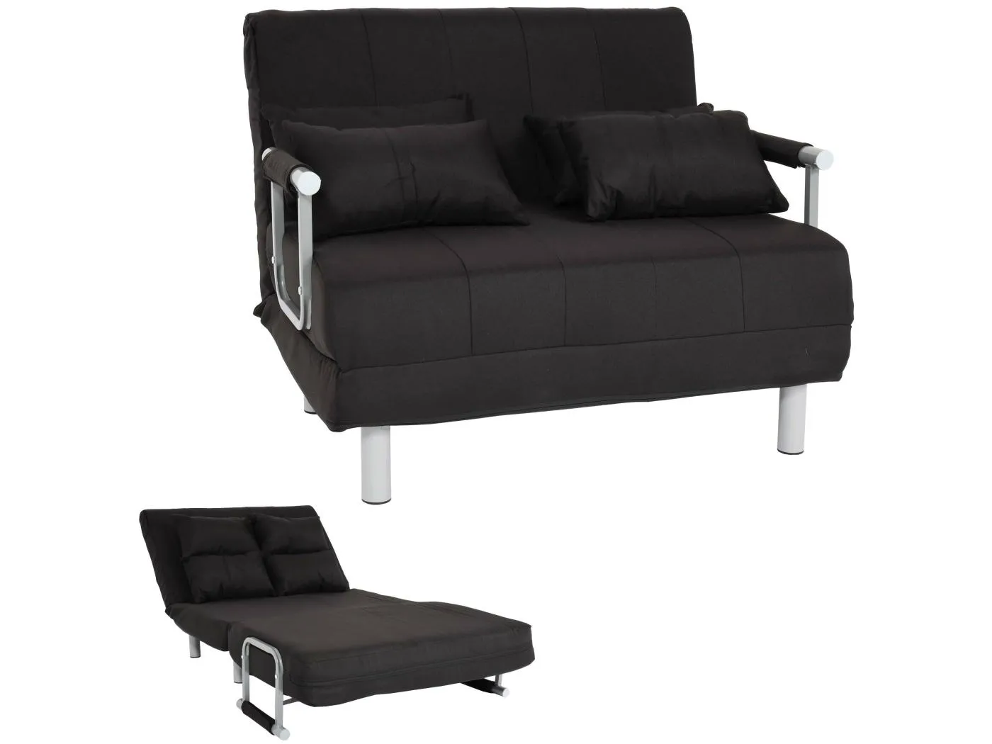 Schlafsessel MCW-K29, Schwarz