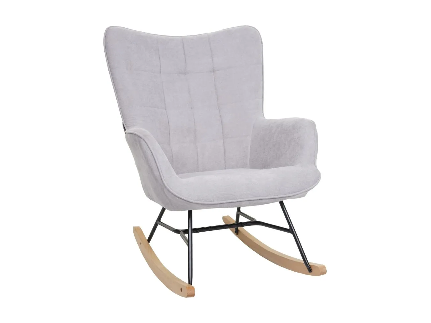 Schaukelstuhl MCW-K36, Grau