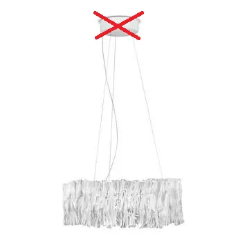 Slamp Accordéon Led Hängeleuchte Hängeleuchte Hängelampe Leuchte Defektware D-Ware