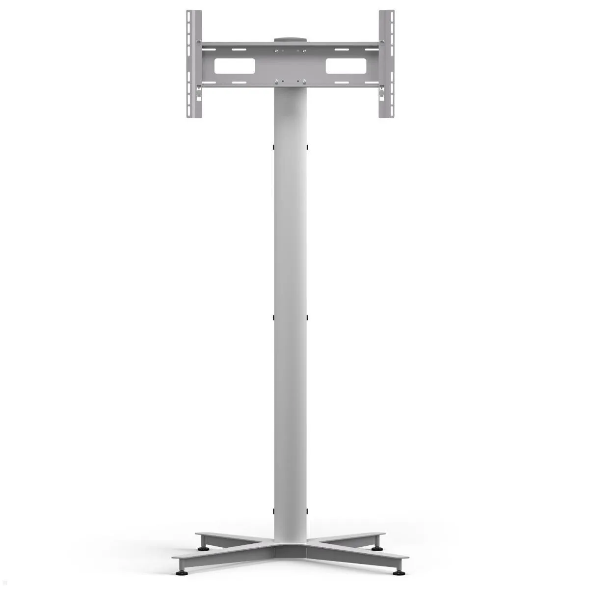 SMS Icon FH T 2000 EU SLV – Bodenständer für 75" Displays, silber | Länge: 2000mm