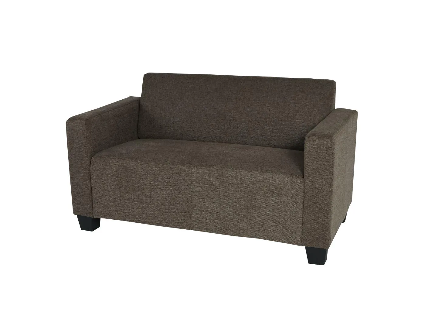 2er Sofa Couch Moncalieri Loungesofa, Braun