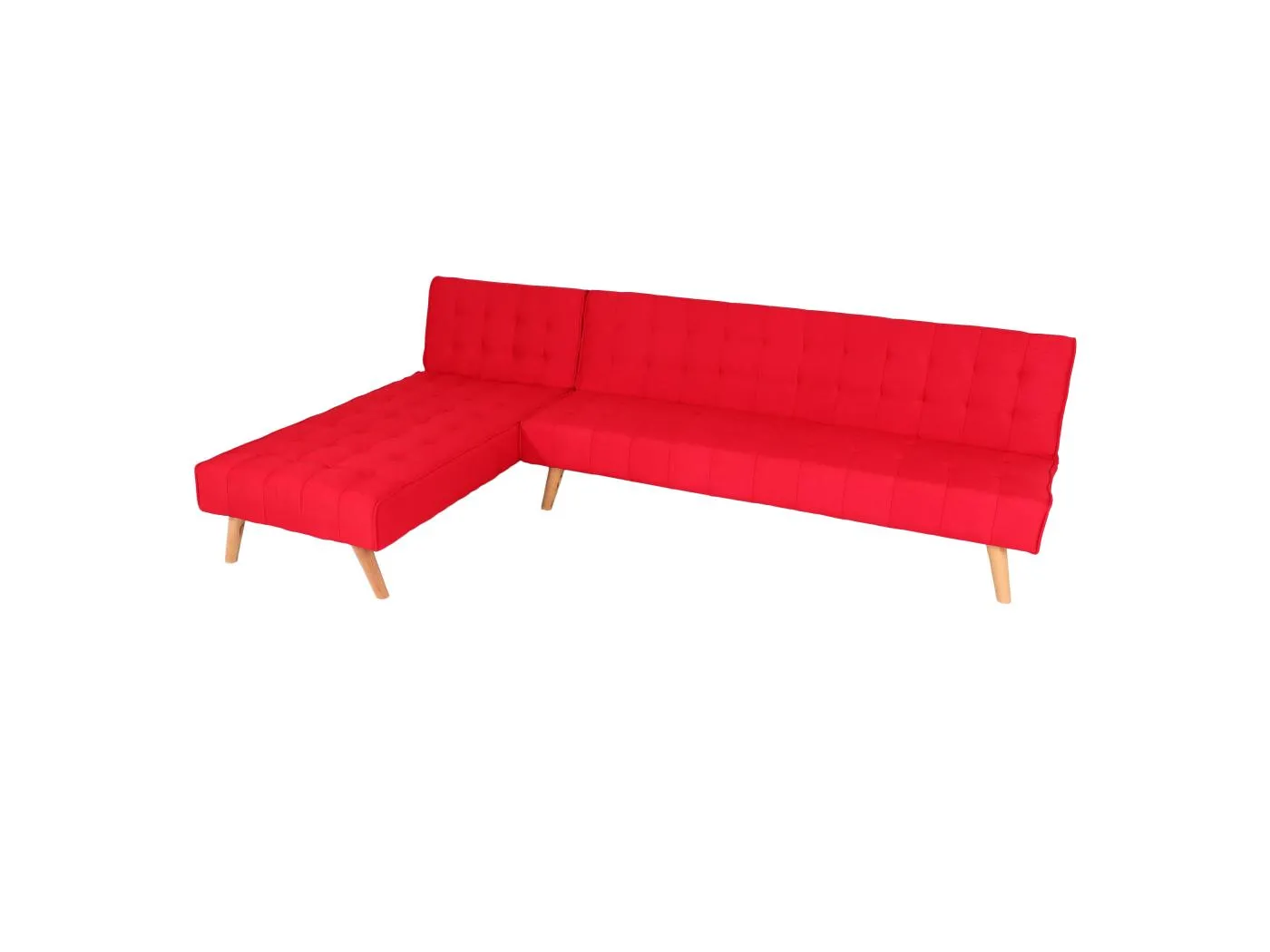 Ecksofa MCW-K38, Rot