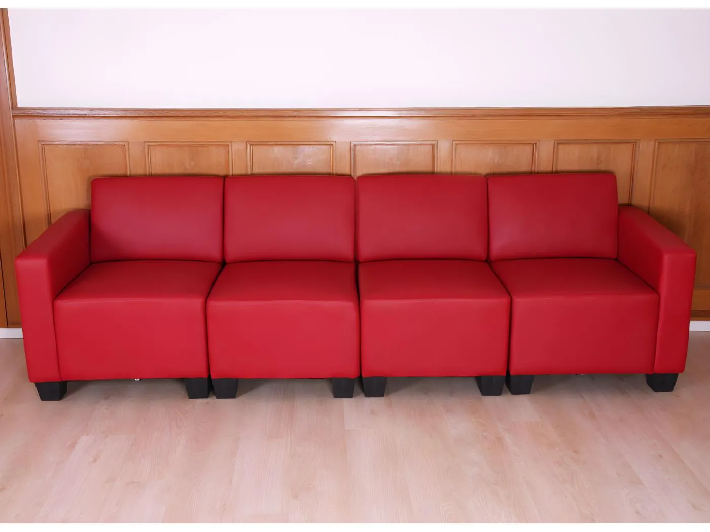 4-Sitzer Sofa Moncalieri, Rot