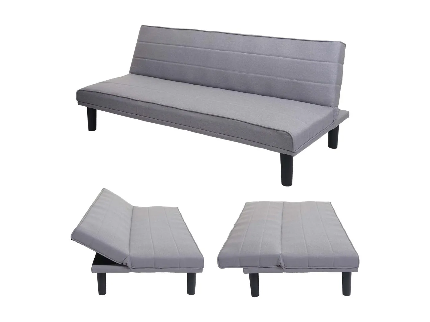 Schlafsofa MCW-J17, Grau