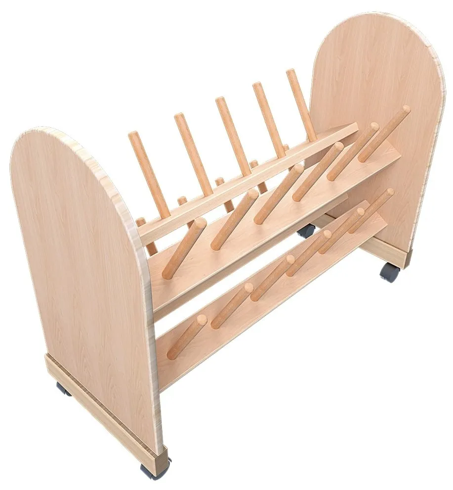 Marlower Möbel Stiefelwagen für 12 bis 18 Paar Stiefel