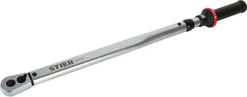 Stier Drehmomentschlüssel Mit Umschaltknarre 1/2'' Aufnahme 80 400 Nm Kalibri288 B-Ware