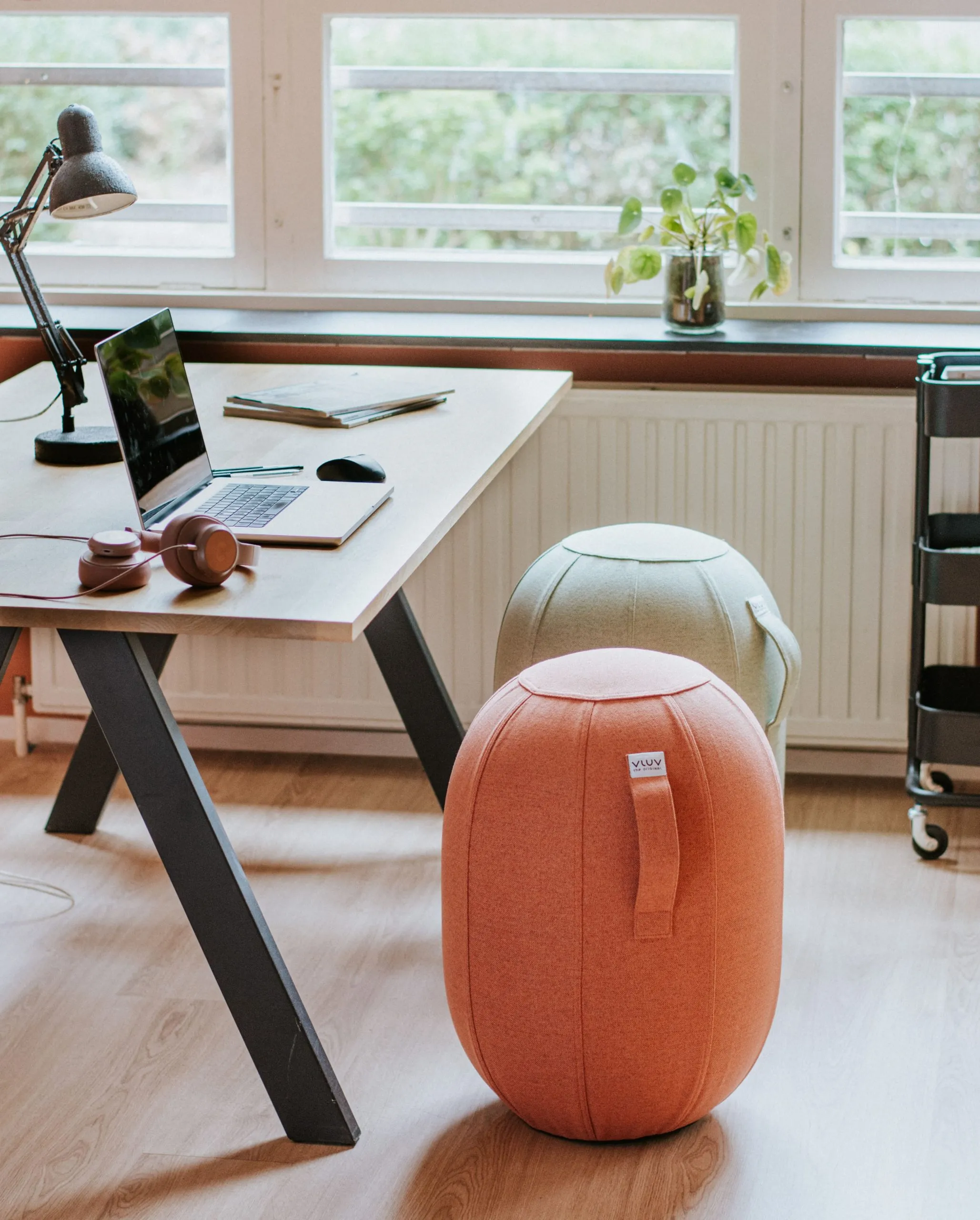 VLUV Balancekapsel "KAPSUL SOVA”, aufblasbarer Sitzball