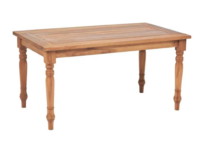 Batavia Couchtisch Kolonialstil Teak 90 x 50 x 45 cm