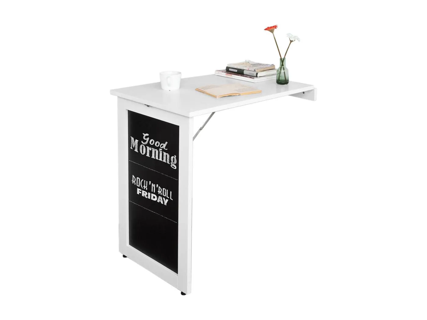 Schreibtisch FWT20-W 50 x 76 x 75 cm Weiß