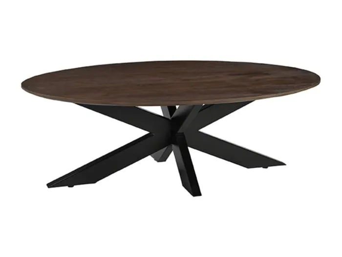 Couchtisch James - Espresso - Mangoholz - 130 cm