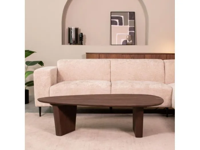 Couchtisch Wow - Espresso - Mangoholz - 135 cm