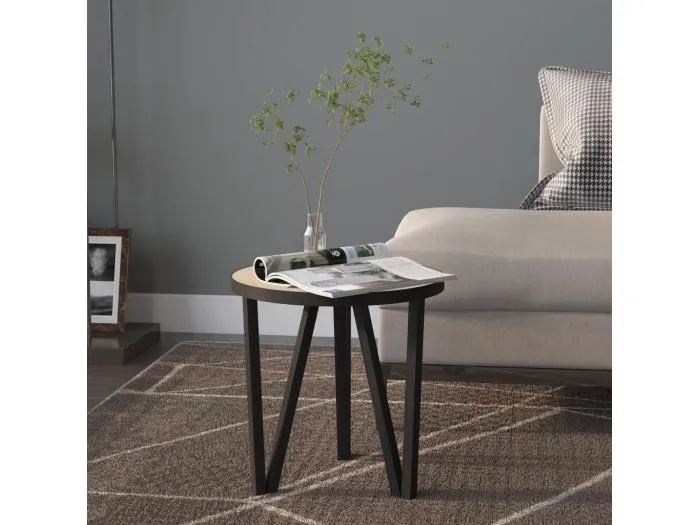 Beistelltisch Sonoma-Eiche Ø35 cm MDF