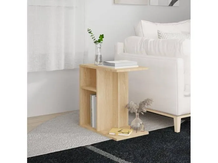 Beistelltisch Sonoma-Eiche 50x30x50 cm Holzwerkstoff