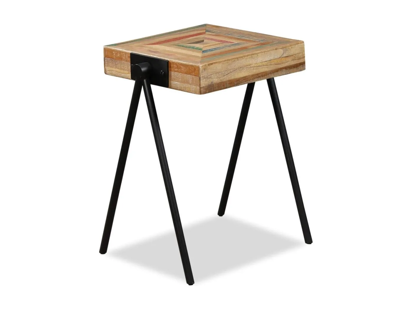 Beistelltisch Recyceltes Massivholz Teak