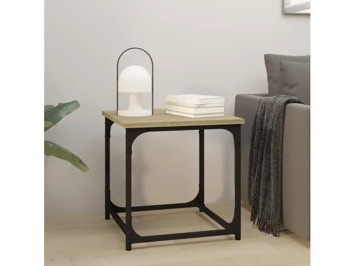 Beistelltisch Sonoma-Eiche 40x40x40 cm Holzwerkstoff