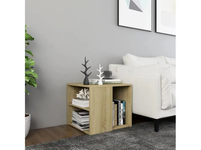 Beistelltisch Sonoma-Eiche 50x50x45 cm Holzwerkstoff