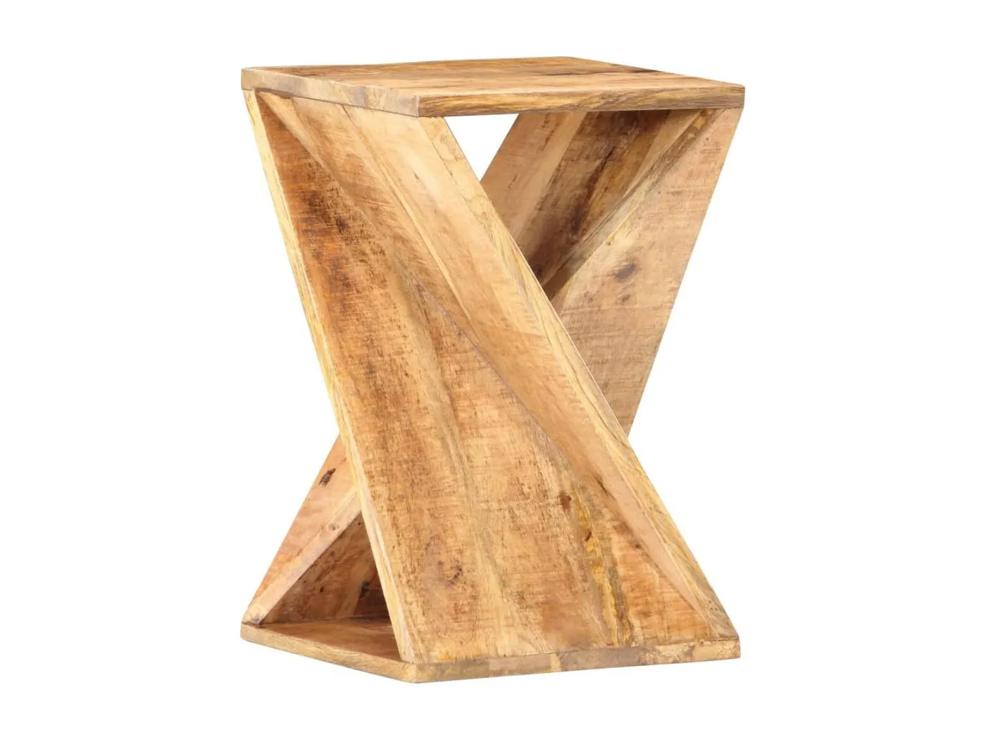 Beistelltisch 35x35x55 cm Massivholz Mango