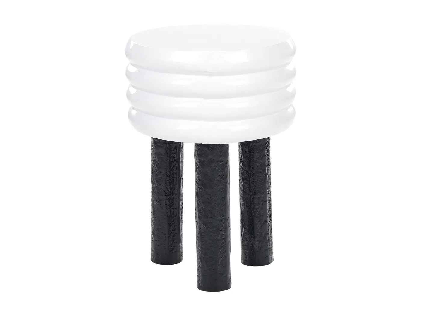 Beistelltisch KIKIWA Metall Weiss