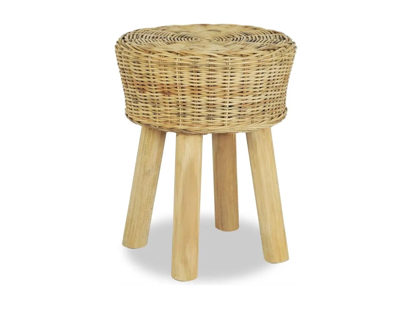 Barhocker Natur Rattan