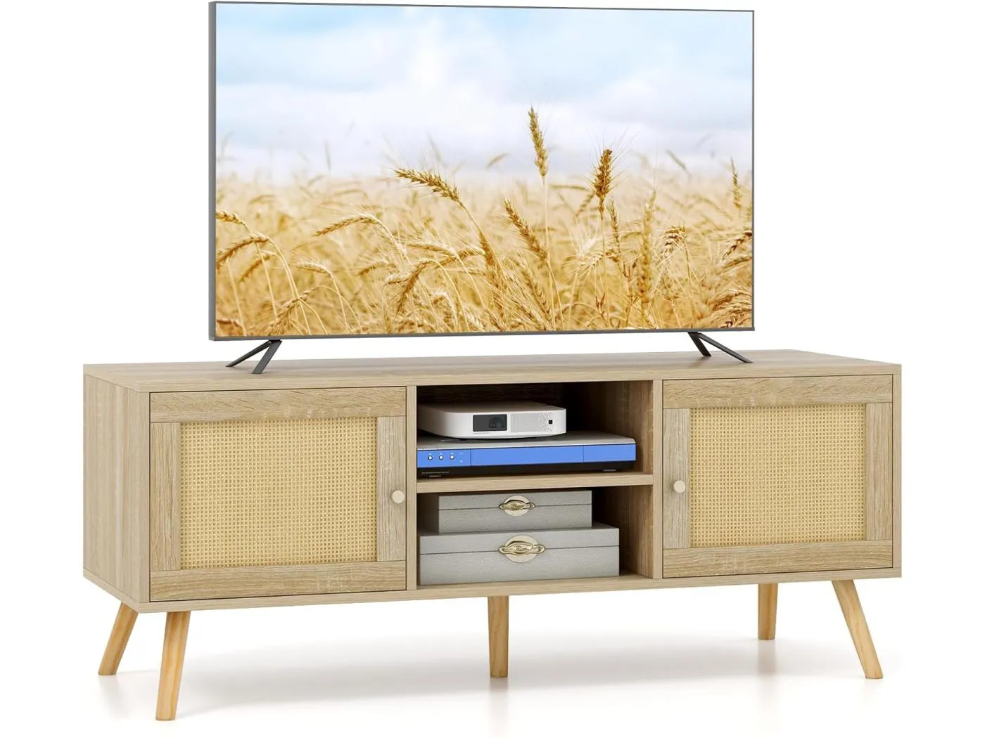 TV-Schrank Rattan
