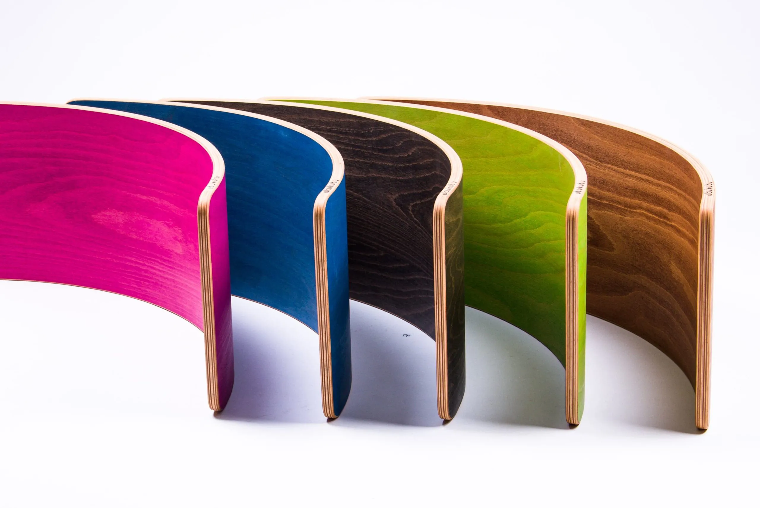 Utukutu Rockerboard - Wackelbrett für Kinder, farbige Vorder- und Rückseite