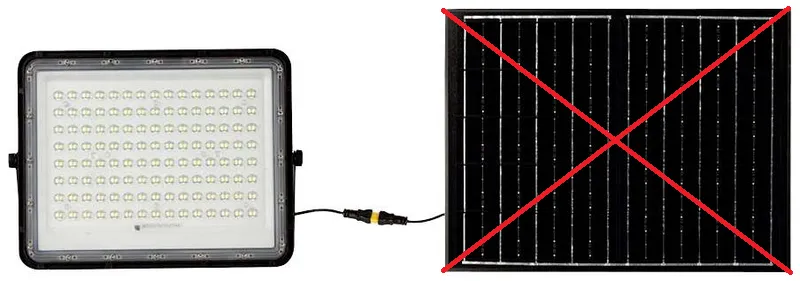 V Tac Vt 180 W 7828 Solar Spot Solarlampe Solarleuchte Siehe Text/Foto B-Ware