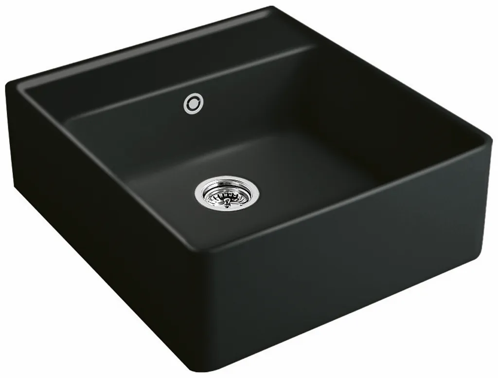 Villeroy & Boch Küchenspülbecken „Spülstein“ 595 × 630 × 220 mm in Weiß Alpin