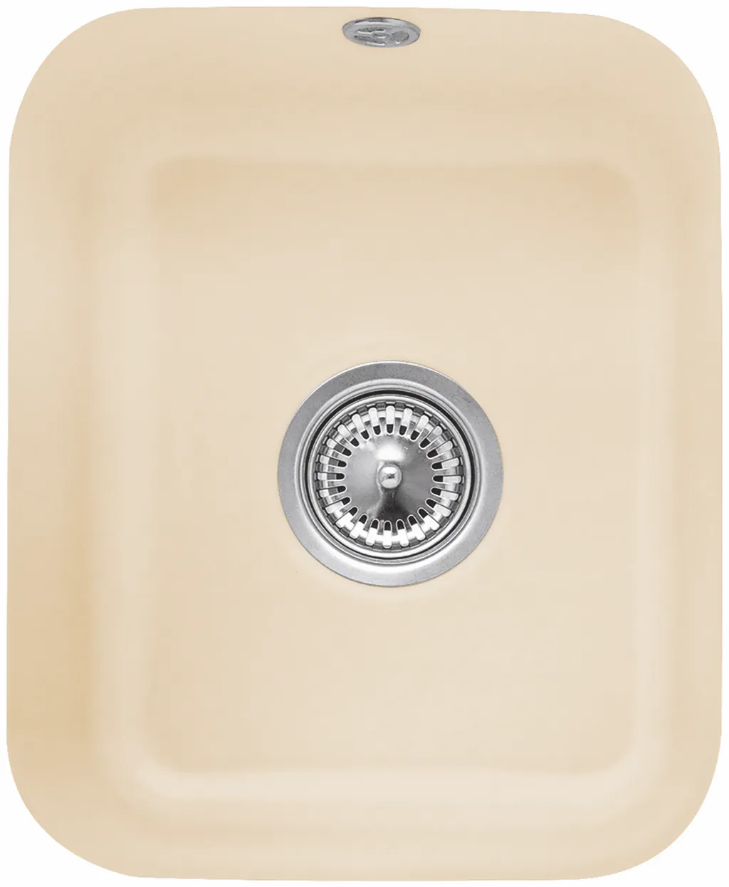 Villeroy & Boch Unterbau-Küchenspülbecken „Cisterna“ 45 370 × 435 × 200 mm in Almond