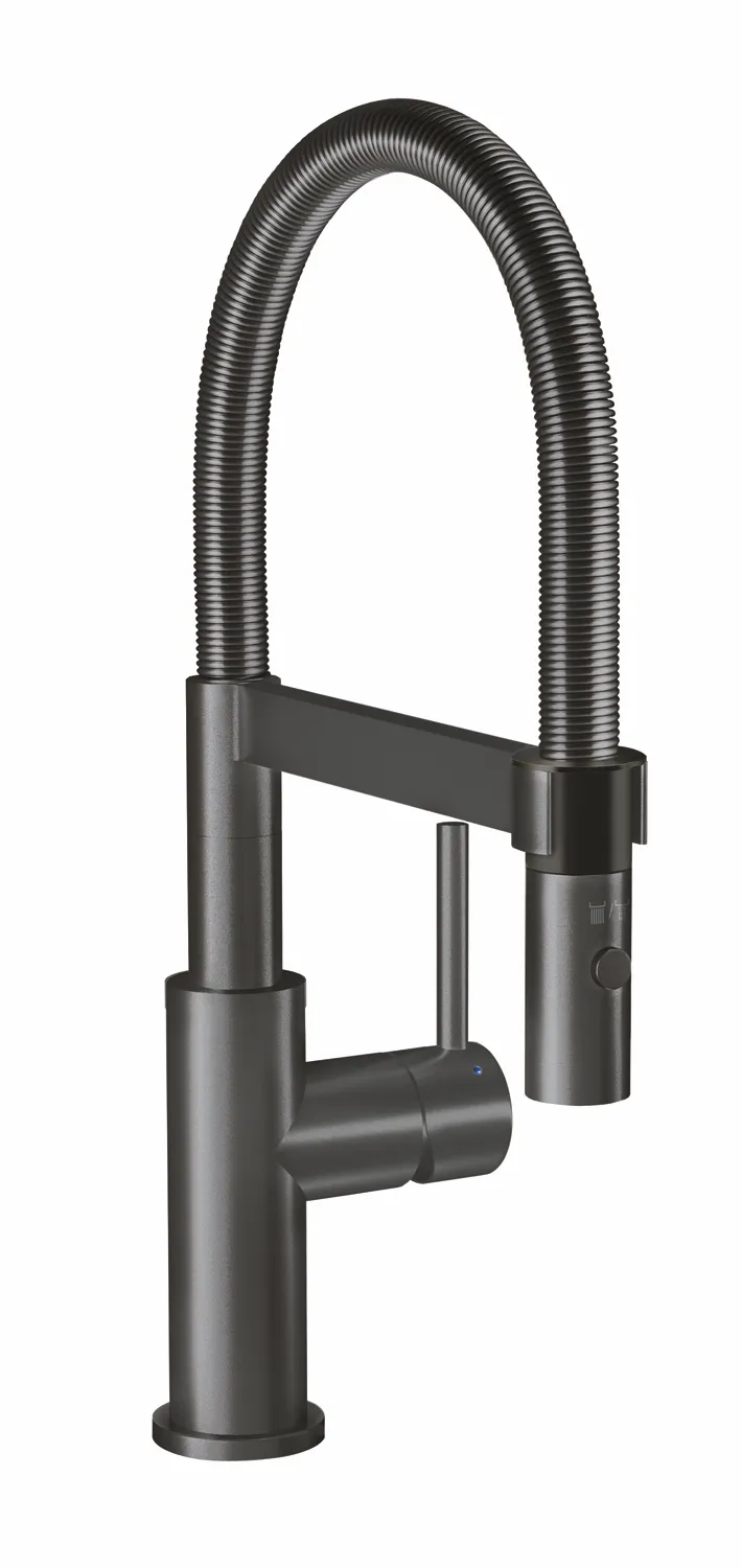 Villeroy & Boch Küchenarmatur „Steel Expert Compact“ Ausladung 185 mm