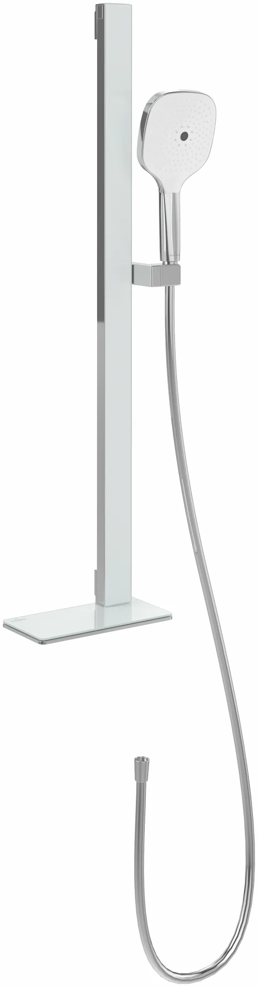 Gleitstangekombination „Infinity Showers“, Befestigung verdeckt in Chrom