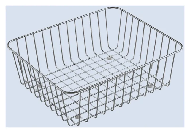 Drahtkorb Zubehör 834100, 305,5 x 389 mm, aus Edelstahl, Edelstahl