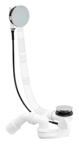 Villeroy & Boch Ab- und Überlaufgarnitur für Badewannen „Zubehör“ in Chrom